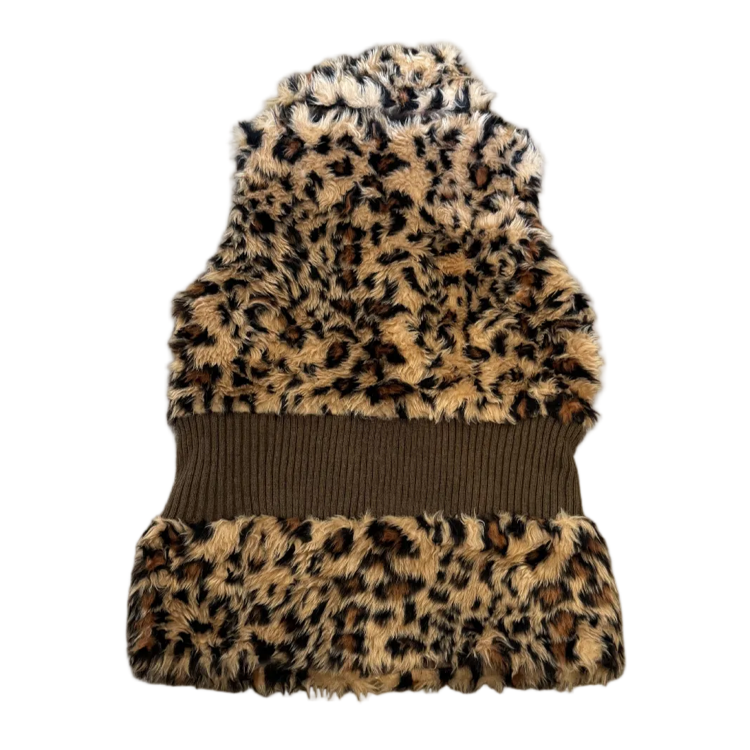 Leopard Print Vest