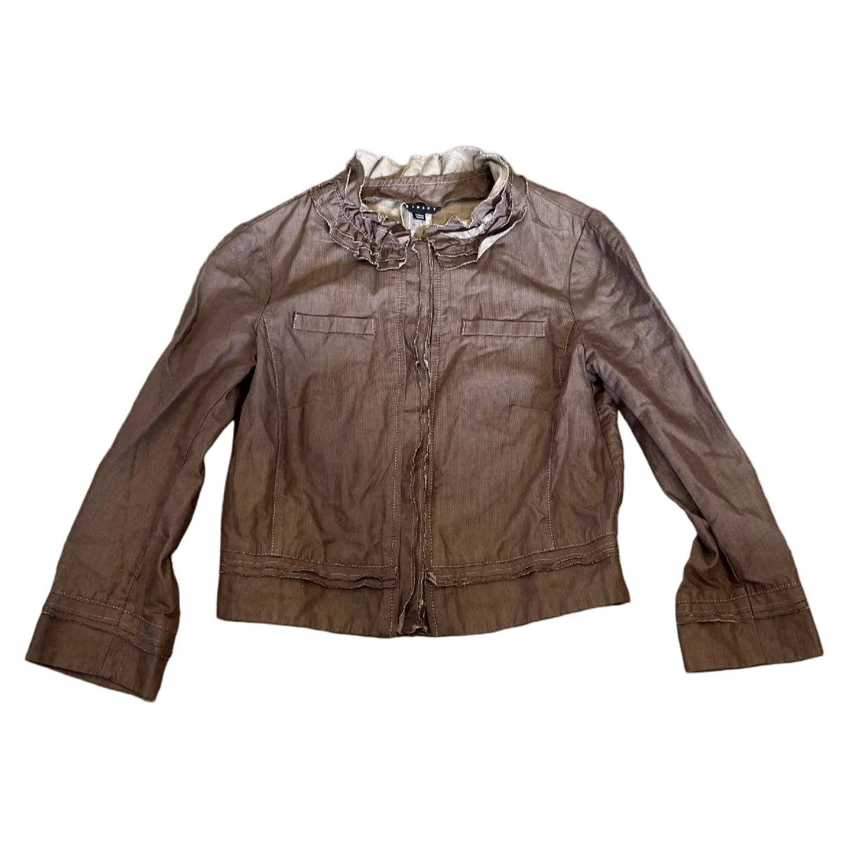 Reconstructed Collar Jacket