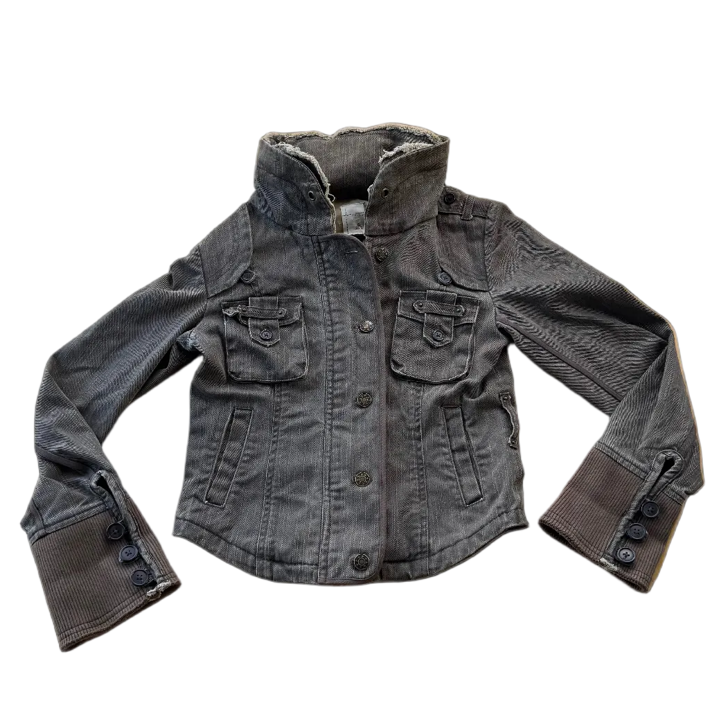 Denim Buttoned Jacket