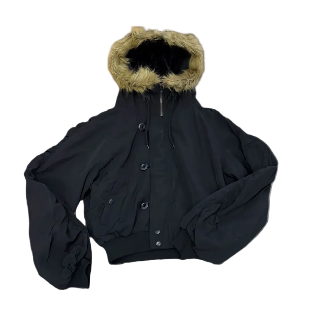 Vintage Fur Hood Flight Jacket