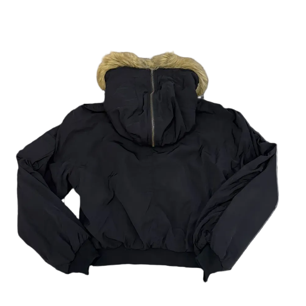 Vintage Fur Hood Flight Jacket