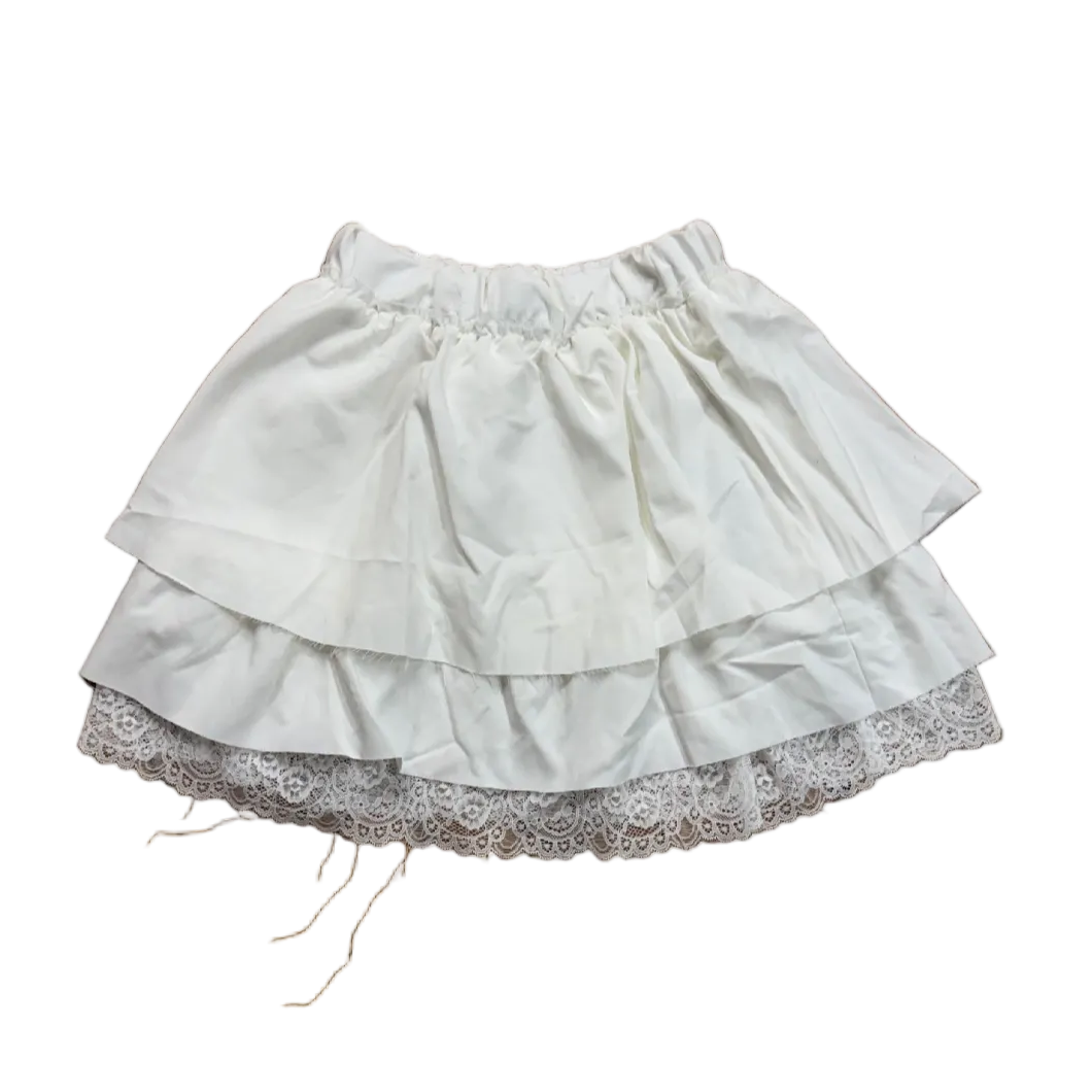 White Layered Skirt