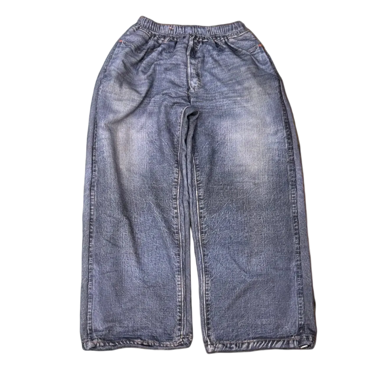 Trompe L’oeil Denim Sweatpants