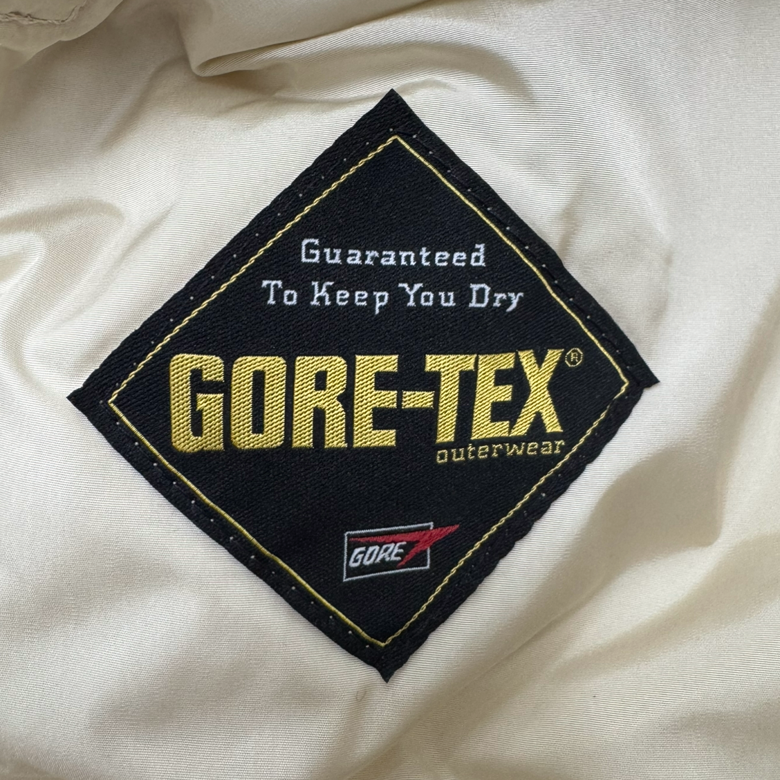 Vintage Prada Goretex white jacket