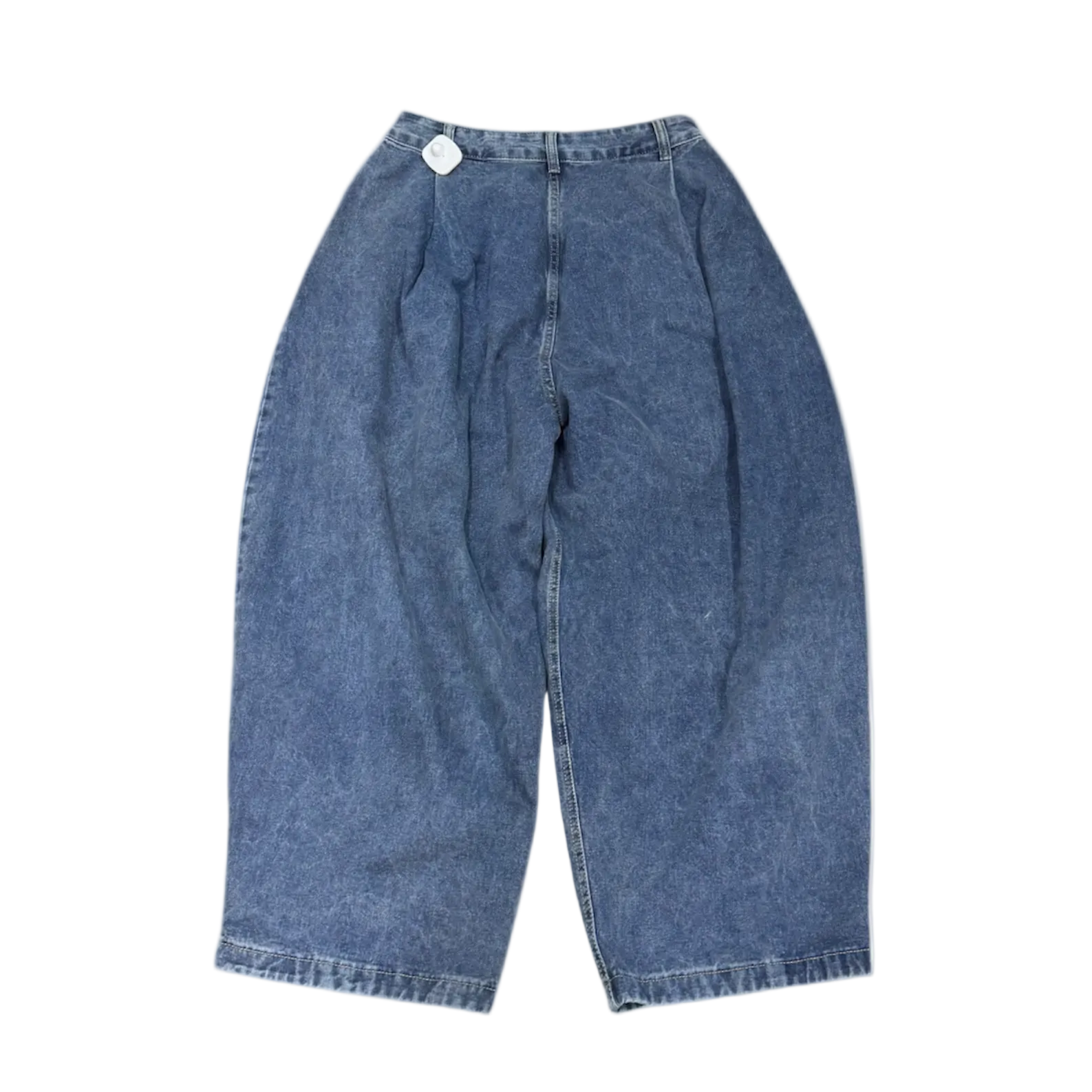 Bottom Pleated Jeans