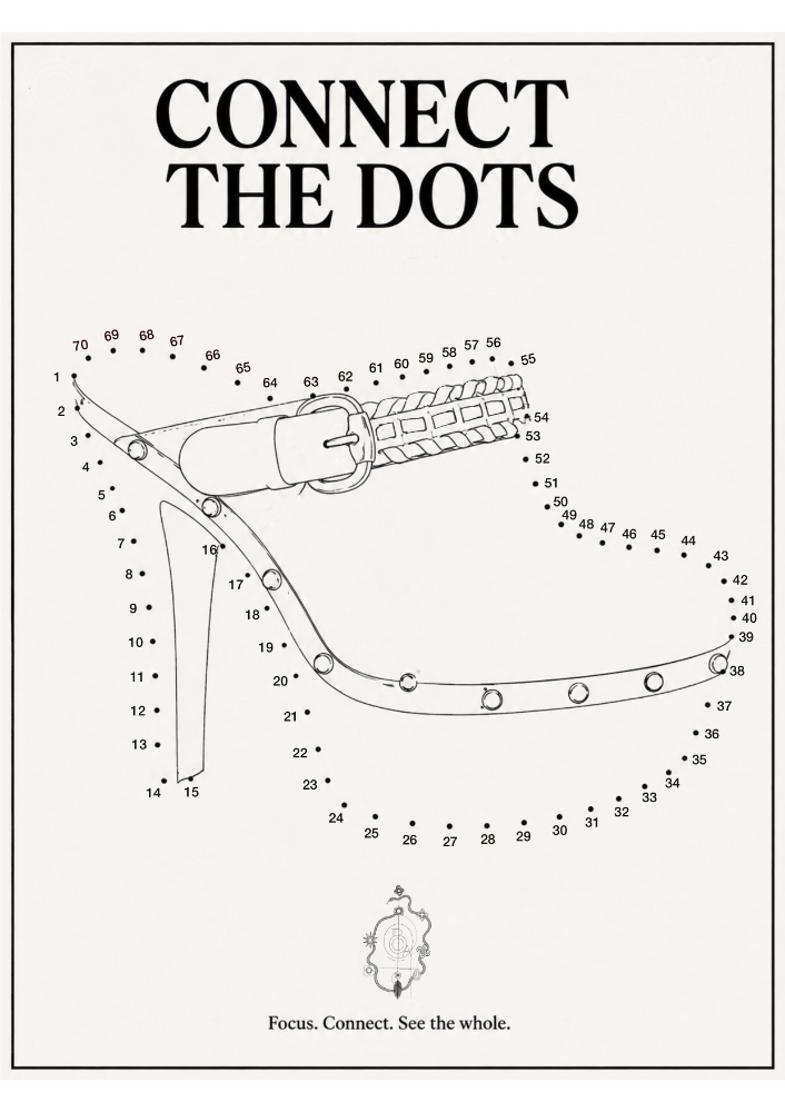 Connect the dots illustration