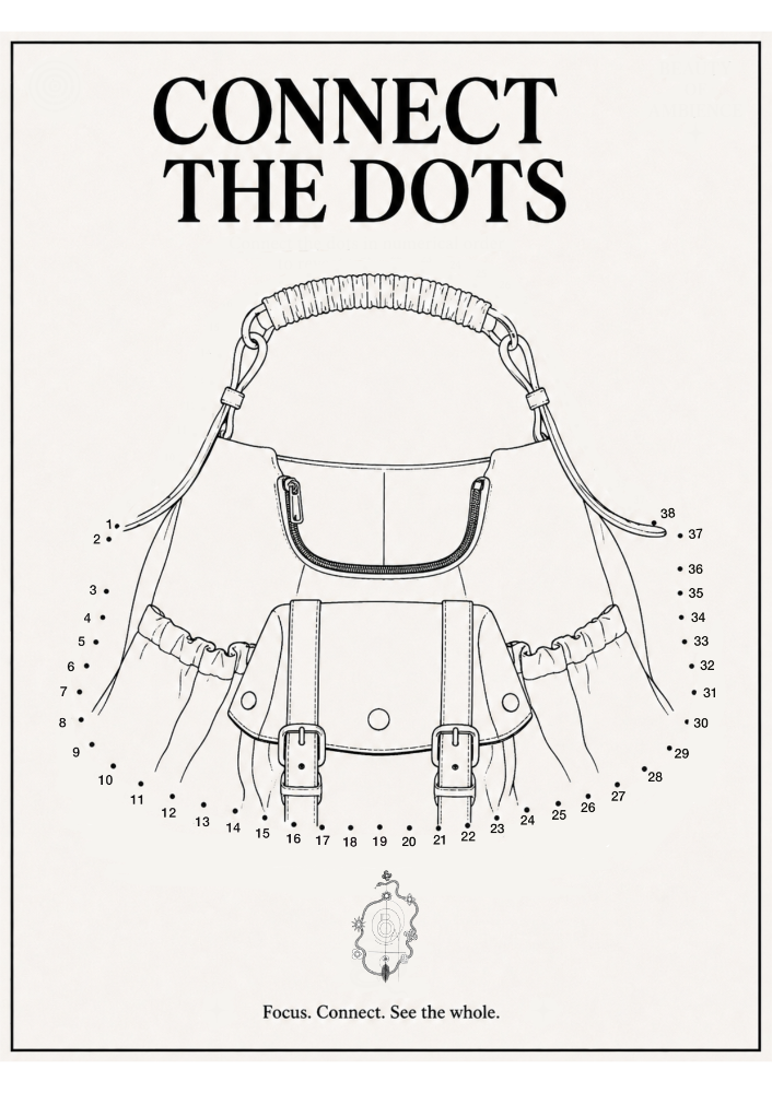 Connect the dots illustration